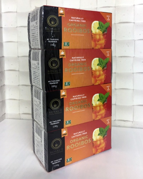 ROYAL-T ルイボスティー　ノンカフェイン　ルイボス茶　40袋（100ｇ）×4箱（400ｇ） コストコ Costco