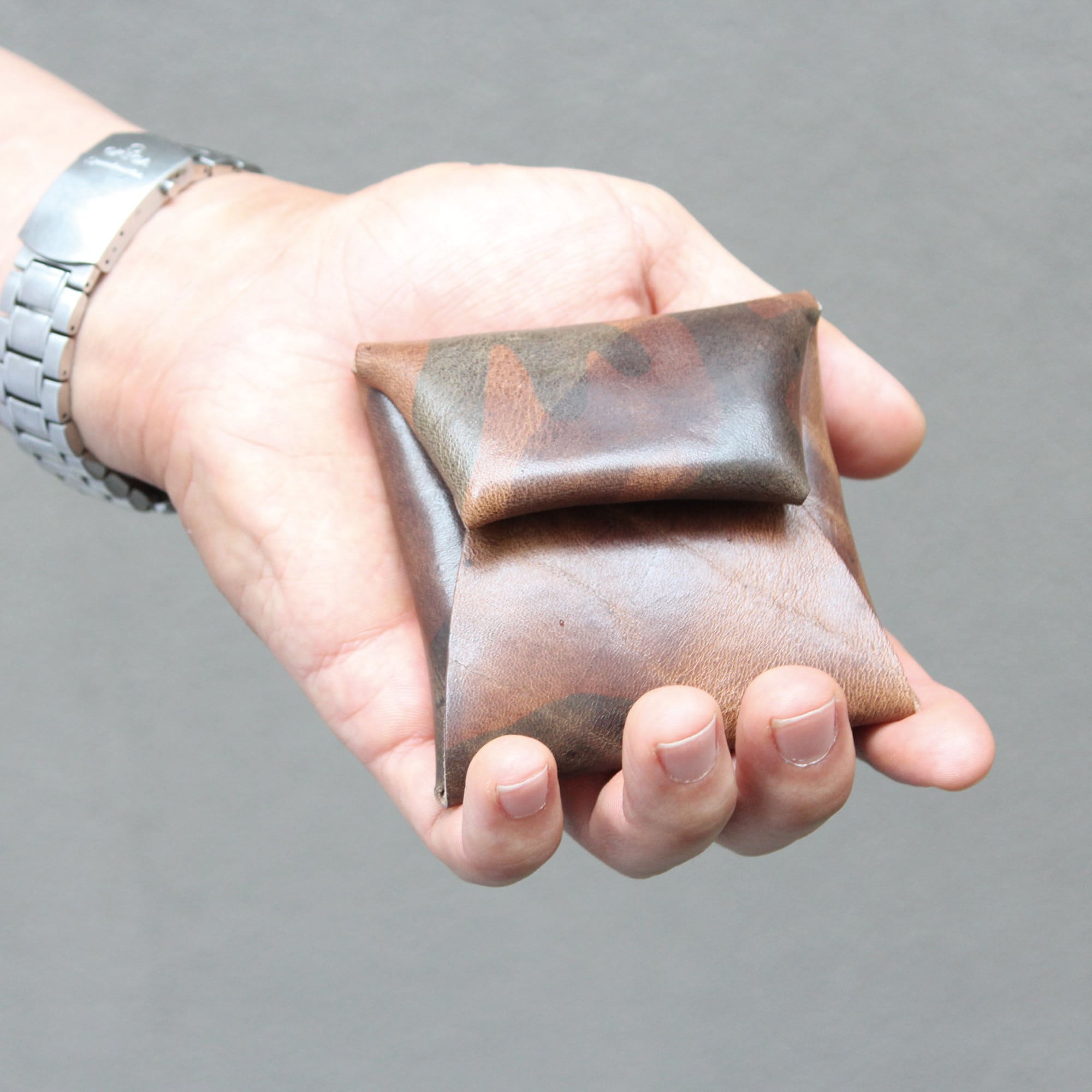 LOCAL WORKS イタリアンレザー ヴィンテージ 034VIR シンプルコイン