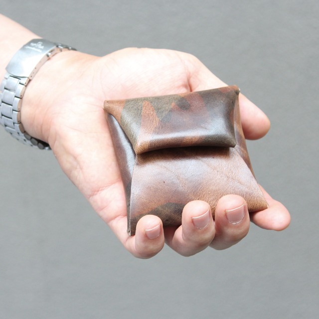 LOCAL WORKS 　イタリアンレザー　ヴィンテージ　034VIR　シンプルコインケース　小銭入れ　革小物　男女兼用　レザー　　レザーウォレット　ギフト　LocalWorks　経年変化　クリックポスト発送