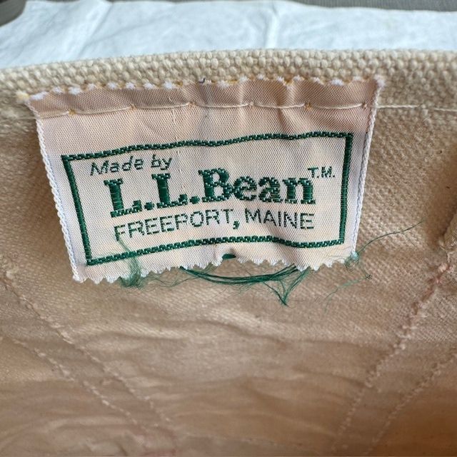 L.L.Bean トートバッグ ボートアンドトート 70s ローズレッド ギザタグ ミディアム コットンキャンバス ヴィンテージ 画像6