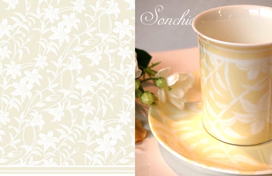 40%OFF カサブランカ イエロー A3サイズ (ポーセリンアート用転写紙)