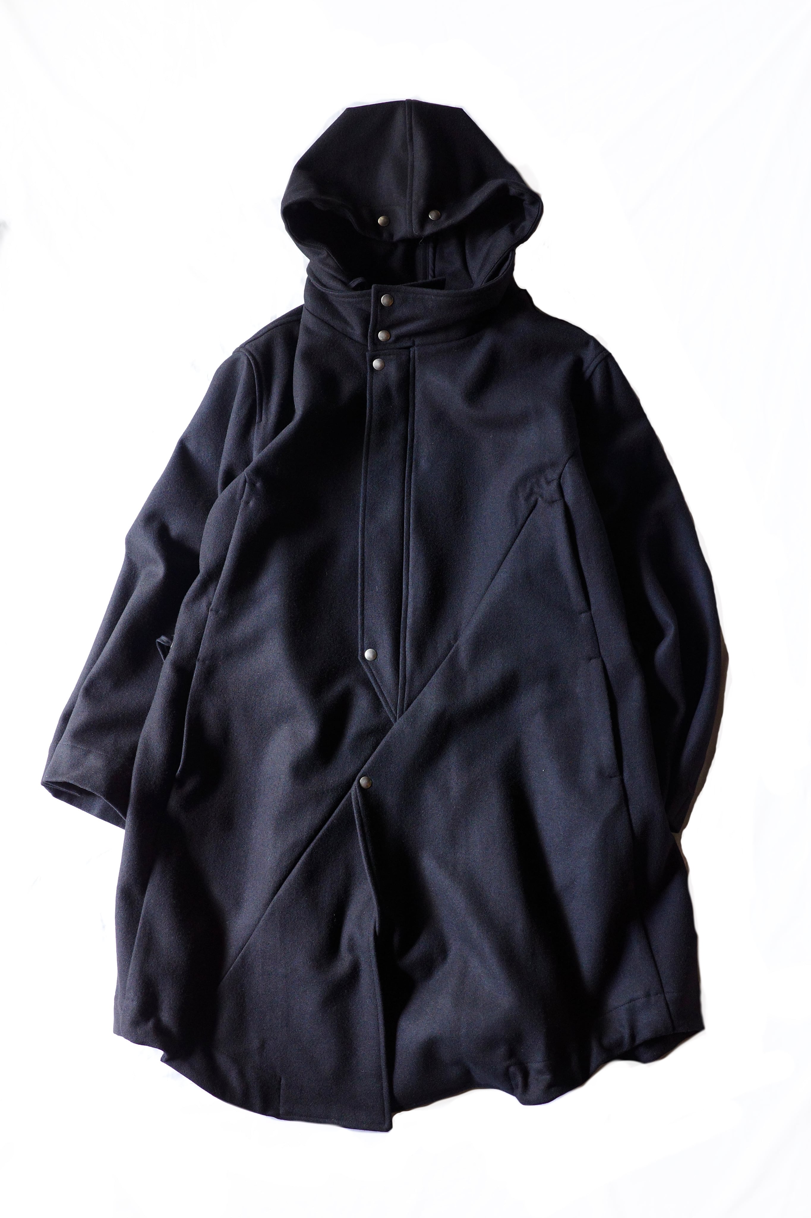 MARINA YEE【”ORIGAMI” PARKA COAT -Black-】