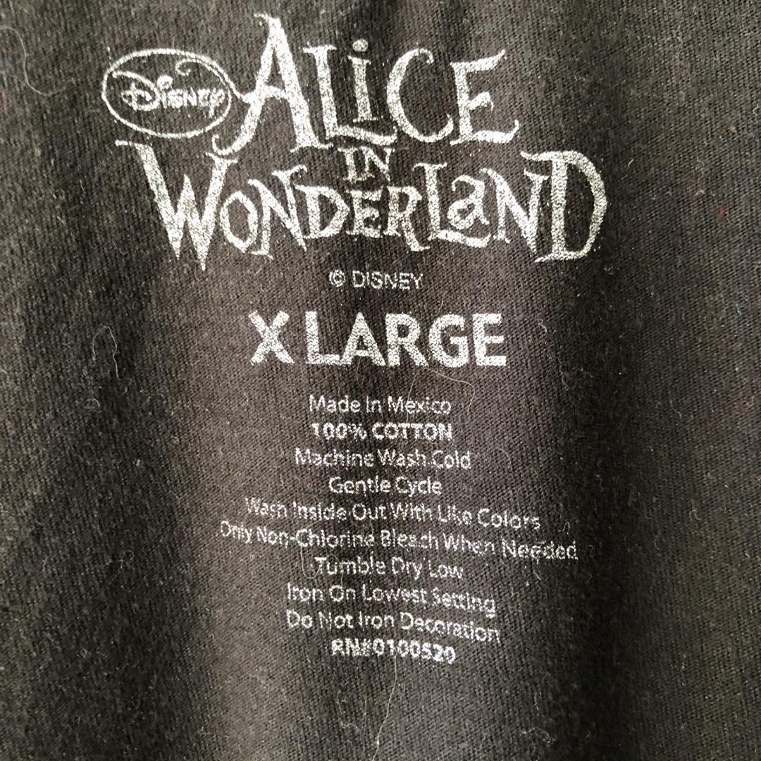 Tシャツ ジョニーデップ アリス イン ワンダーランド 2010 映画 
