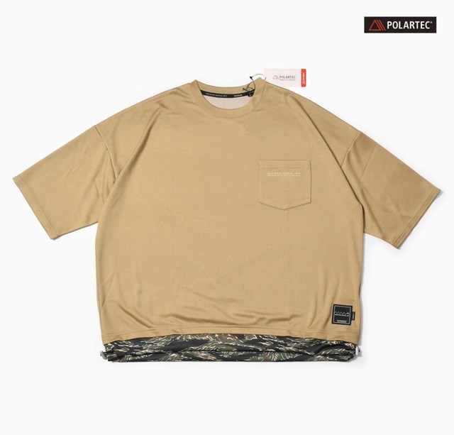MMA(MOUNTAIN MARTIAL ATRTS) MMA POLARTEC® Relax Pocket Tee (Beige)