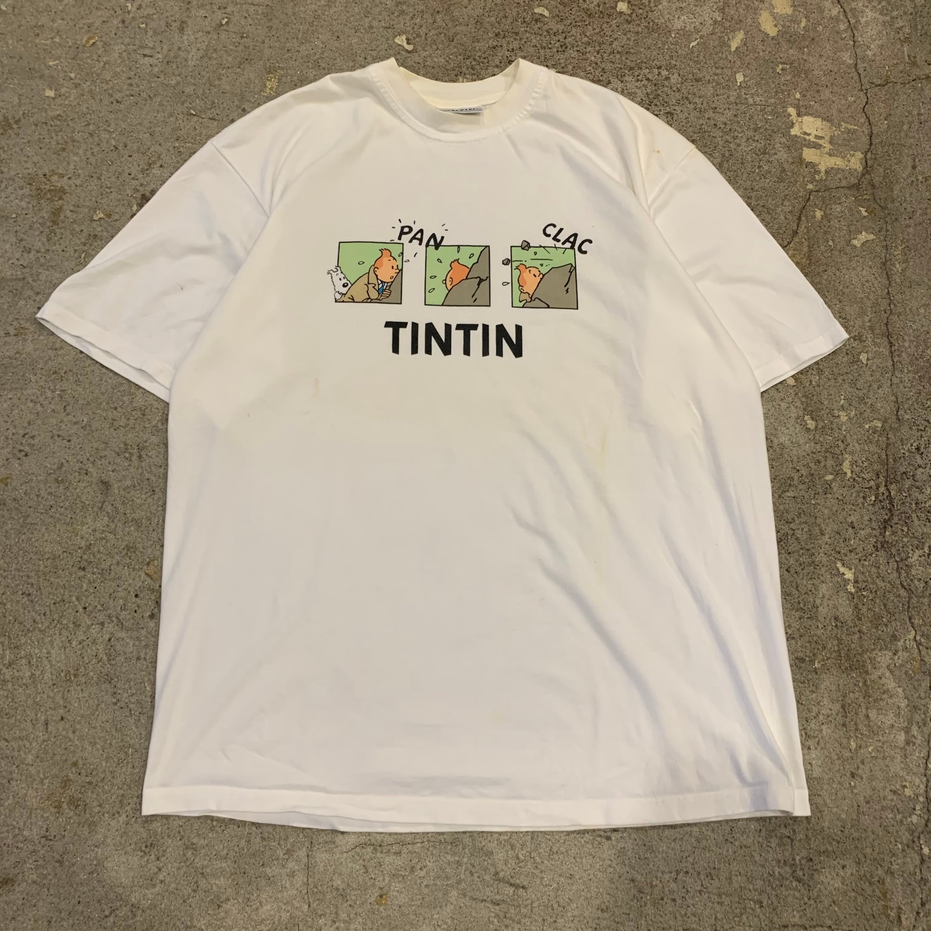 90s TINTIN T-shirt | What'z up