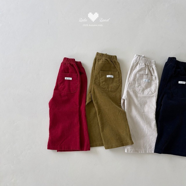 《予約》送料無料【lalaland】Bibi Bootcut Pants