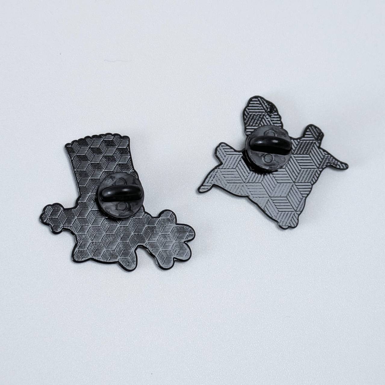 送料無料！ ★ピンズ PINS★ピンバッジ 【 The Simpsons（ザ シンプソンズ）バート・ホーマー 】スーパーマン 2Pセット〚アメリカン雑貨 アメトイ〛