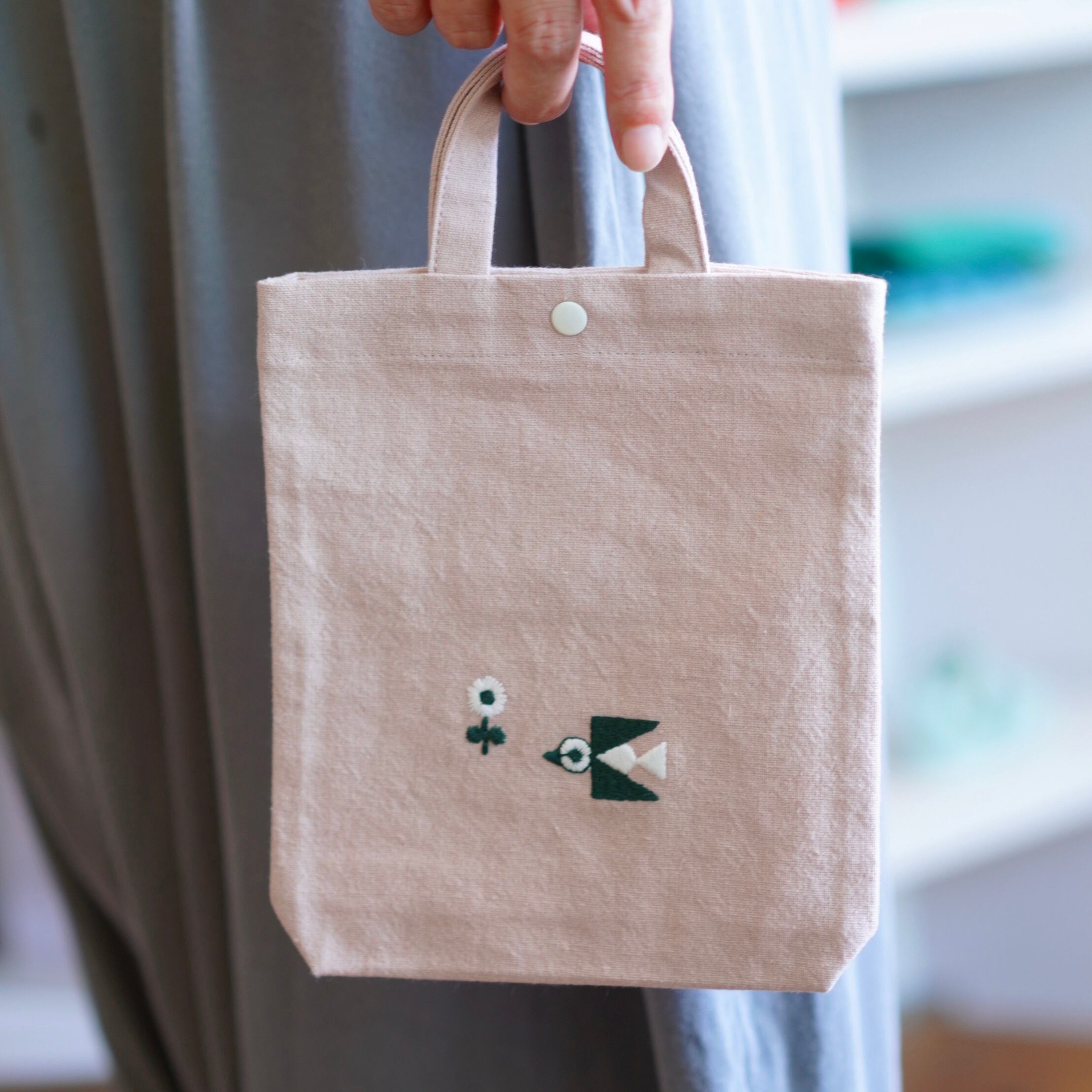 mina perhonen 23AW 〉fun / ABA7163P / pink beige | 世界のちいさな