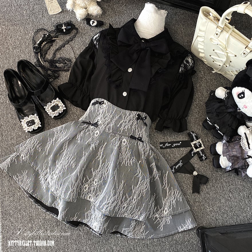 量産型 ロリィタ ミニスカ フレアスカート KittyBxllet 初心者 おすすめ