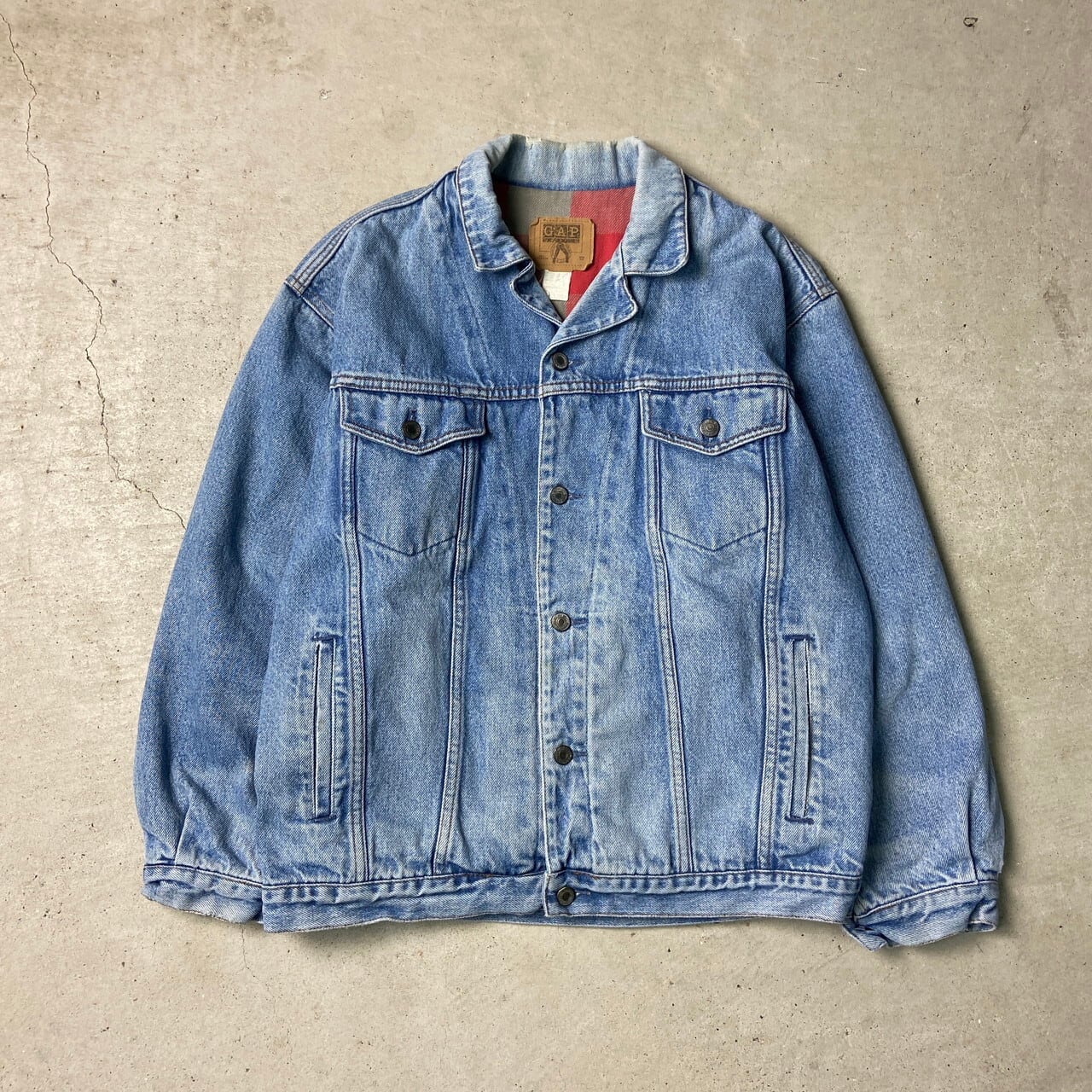 90年代 OLD GAP DENIM オールドギャップ デニムジャケット ネル