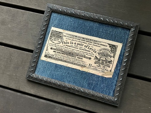 LEVI’S 1940s GURANTEE TICKET  “FOR OVER 70 YEARS”  ⁡