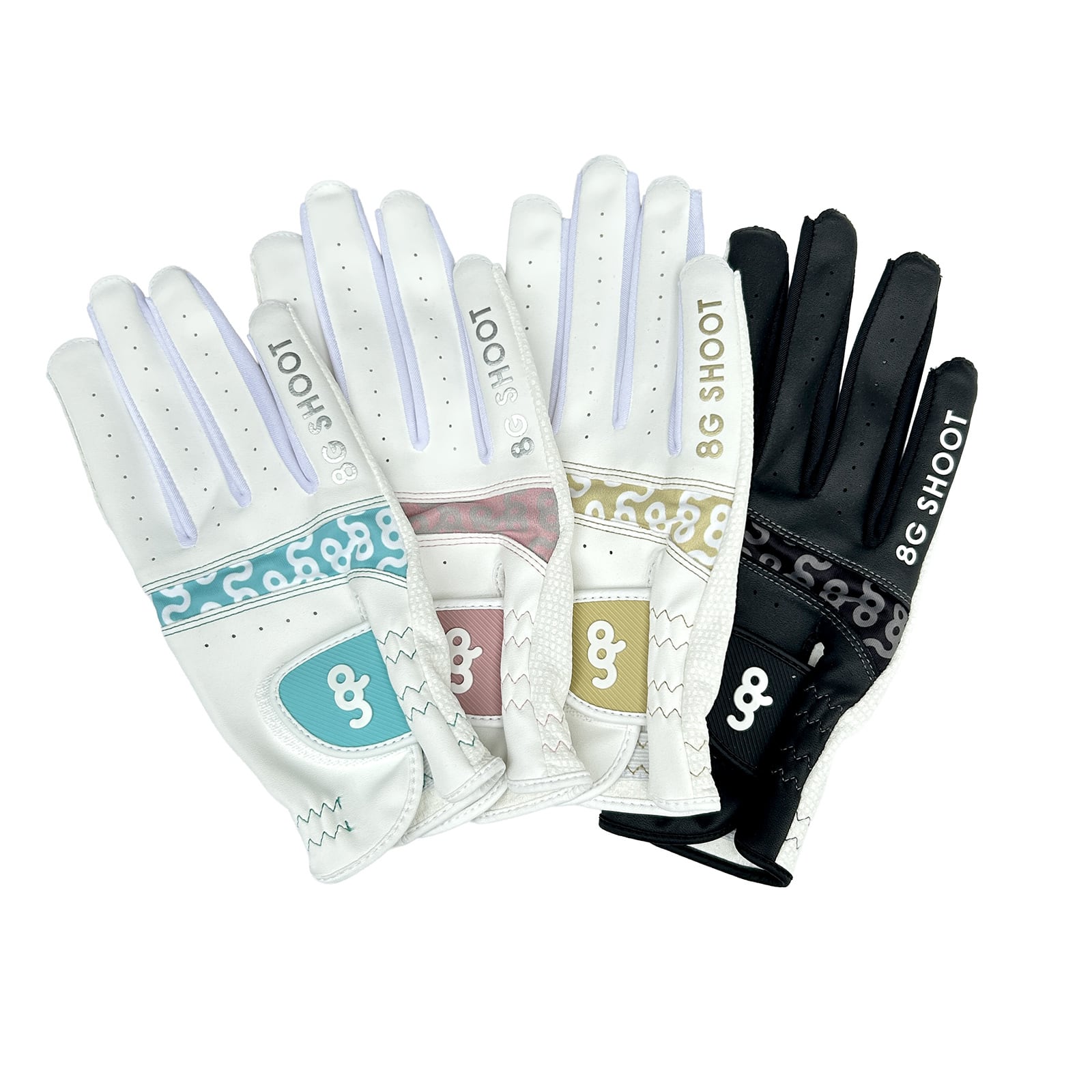 【WOMEN'S】8G LOGO GOLF GLOVE -4color-