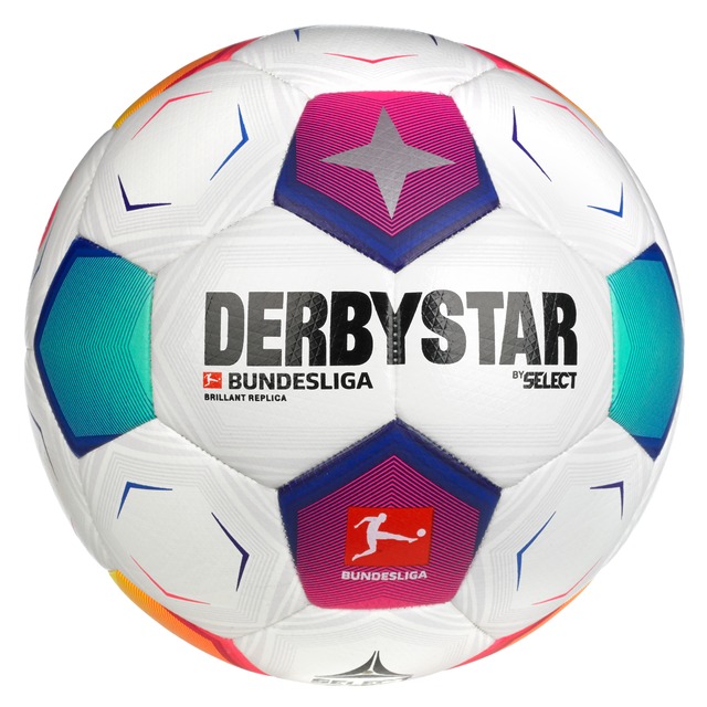 【公式】DERBYSTAR(ダービースター) サッカーボール 5号球 Bundesliga Brillant(ブリラント) Replica レジャーボール 中学生 高校生 社会人用