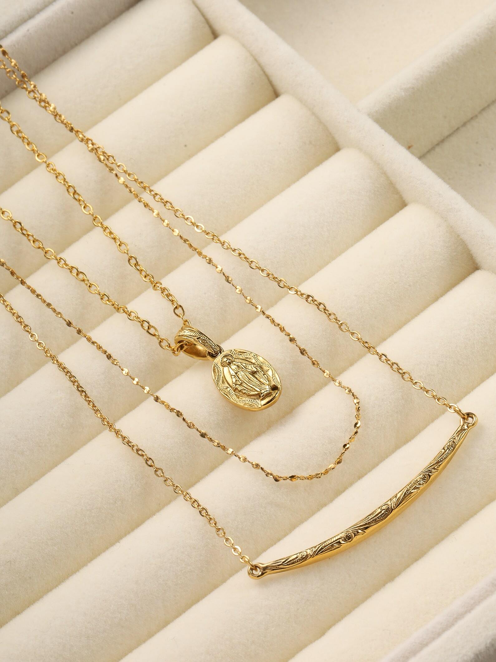 316L briller chain necklace #n40 | rani