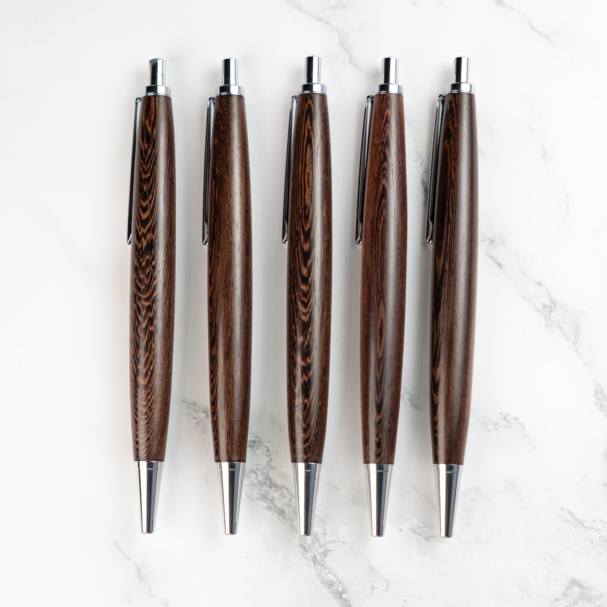 木軸ボールペン】鉄刀木（たがやさん）/ノック式ボールペン/Penman003