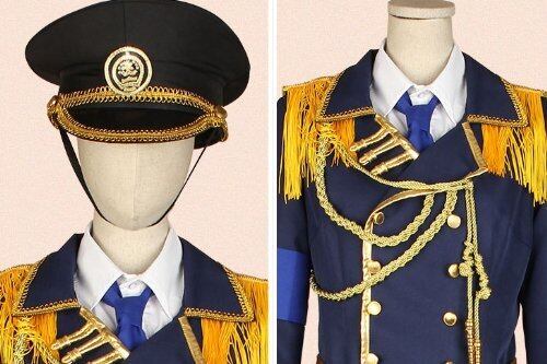 K1394 『K』 伏見 猿比古 spoon軍服 風 ハロウィン イベント仮装