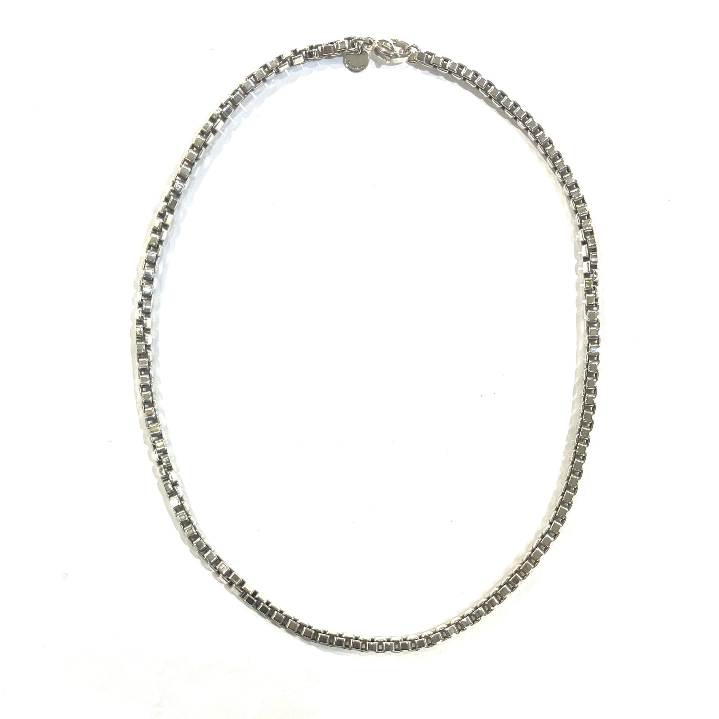 TIFFANY&CO. 】2165 ティファニー名作ベネチアンチェーン ネックレス