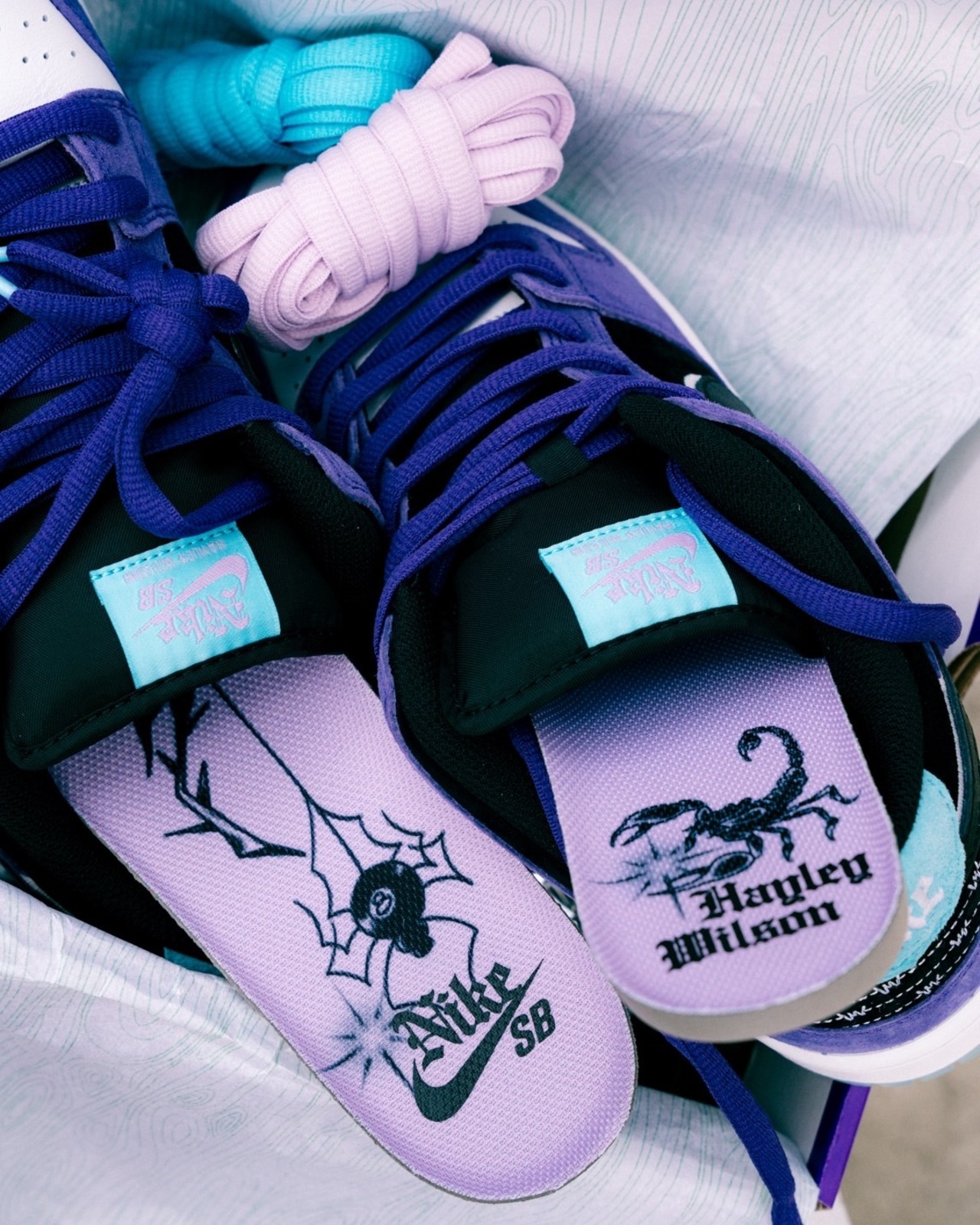 Hayley Wilson x Nike SB Dunk Low Pro “Black & Court Purple” | instant 