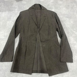 MA+ テーラードジャケット コットンリネン エムエー クロス グレー