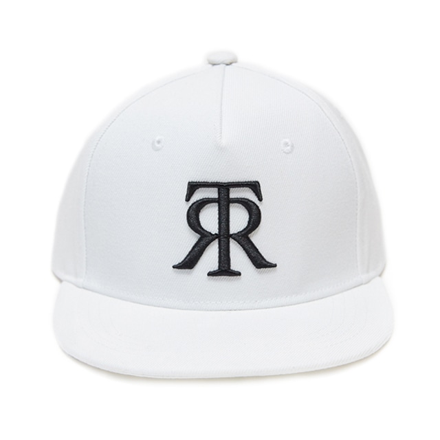 TOKYO RECORDS LOGO FLAT CAP（WHT x BLK）