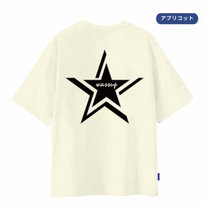 Star graphic back print tee 1393