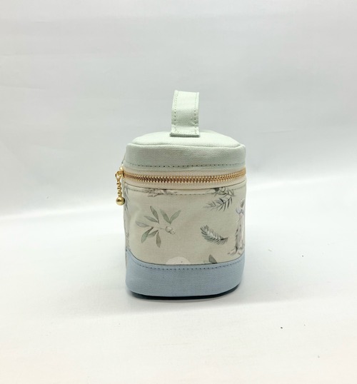 バニティポーチ  アクファクトゥム　ドイツ　アナグマ　どうぶつ｜とりさん工房ーかわいいハンドメイドポーチ