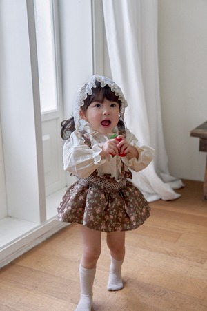 即納⌇Lauren suspender / marron