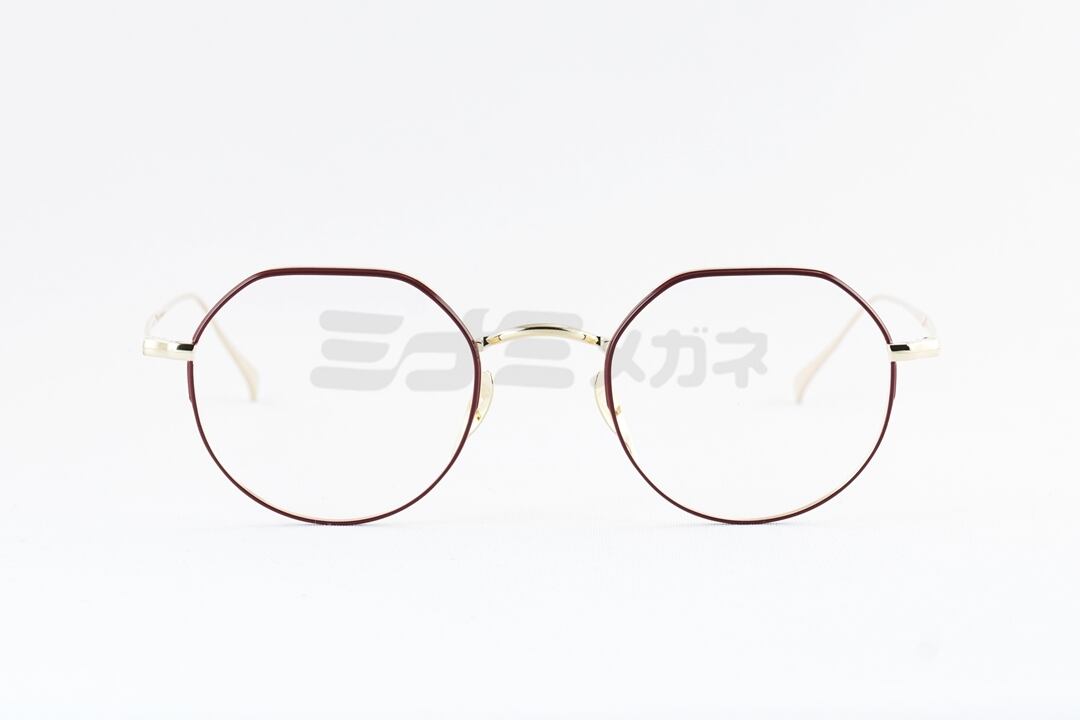 KameManNen メガネ KMN-5501 GD/RD クラウンパント クラシカル