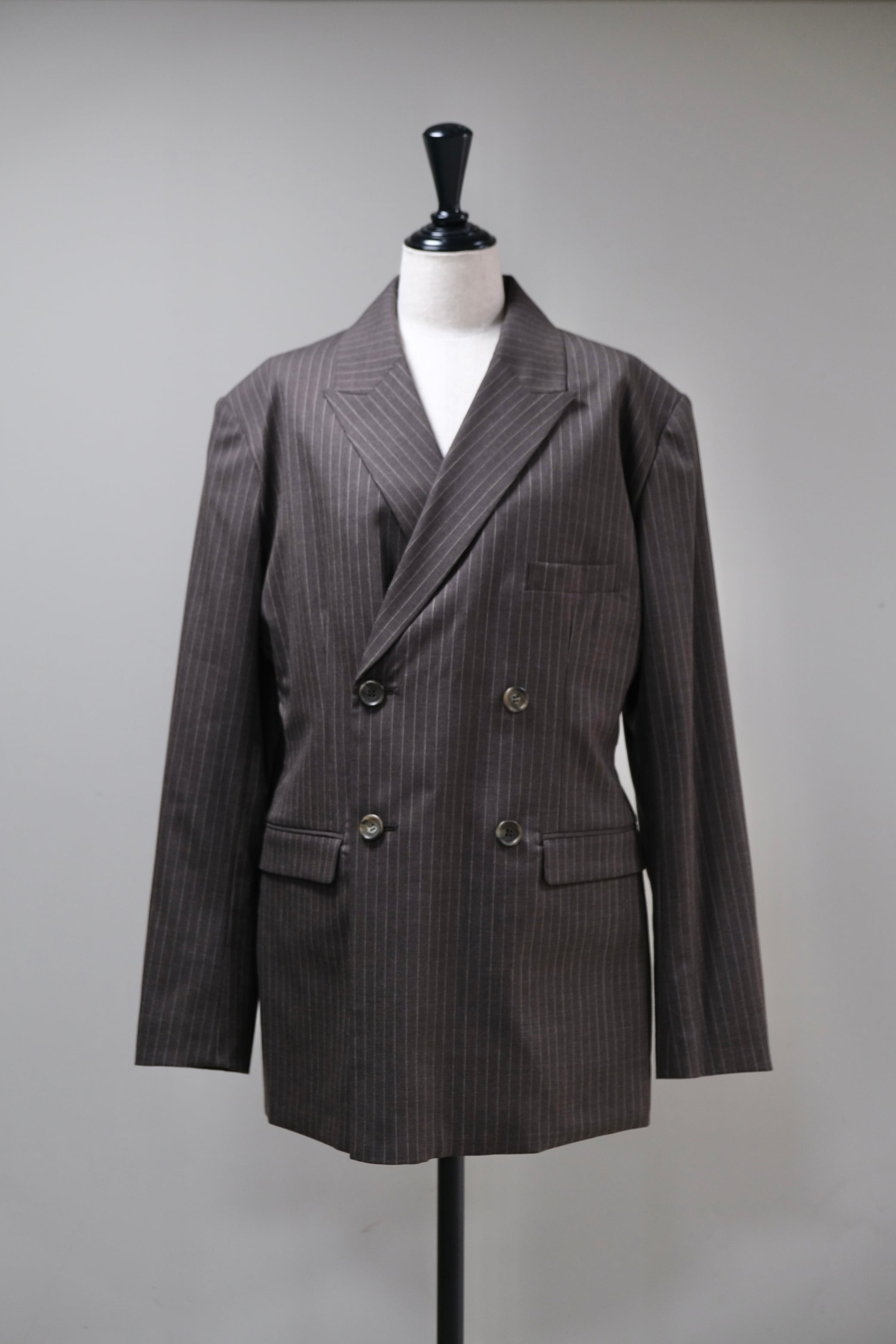 FETICO】SHEER COMBINED KNIT JACKET | loop