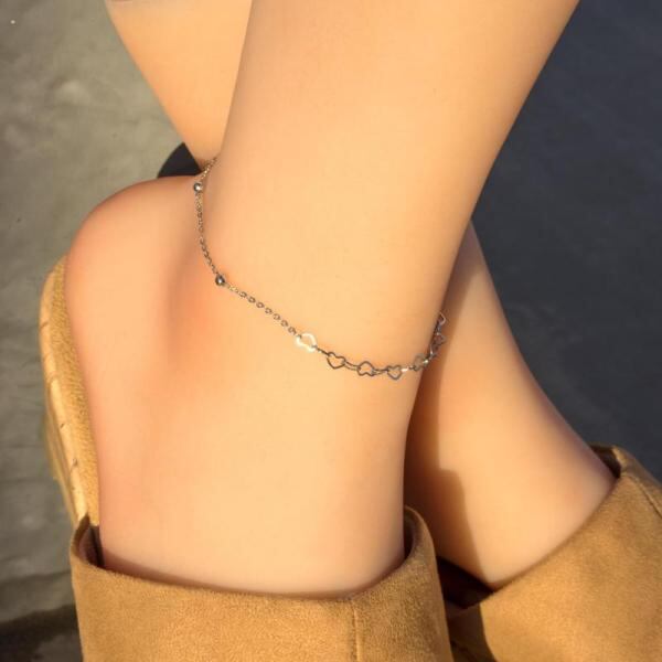 Alavel]アンクレット レディース [金属アレルギー対応] つけっぱなし