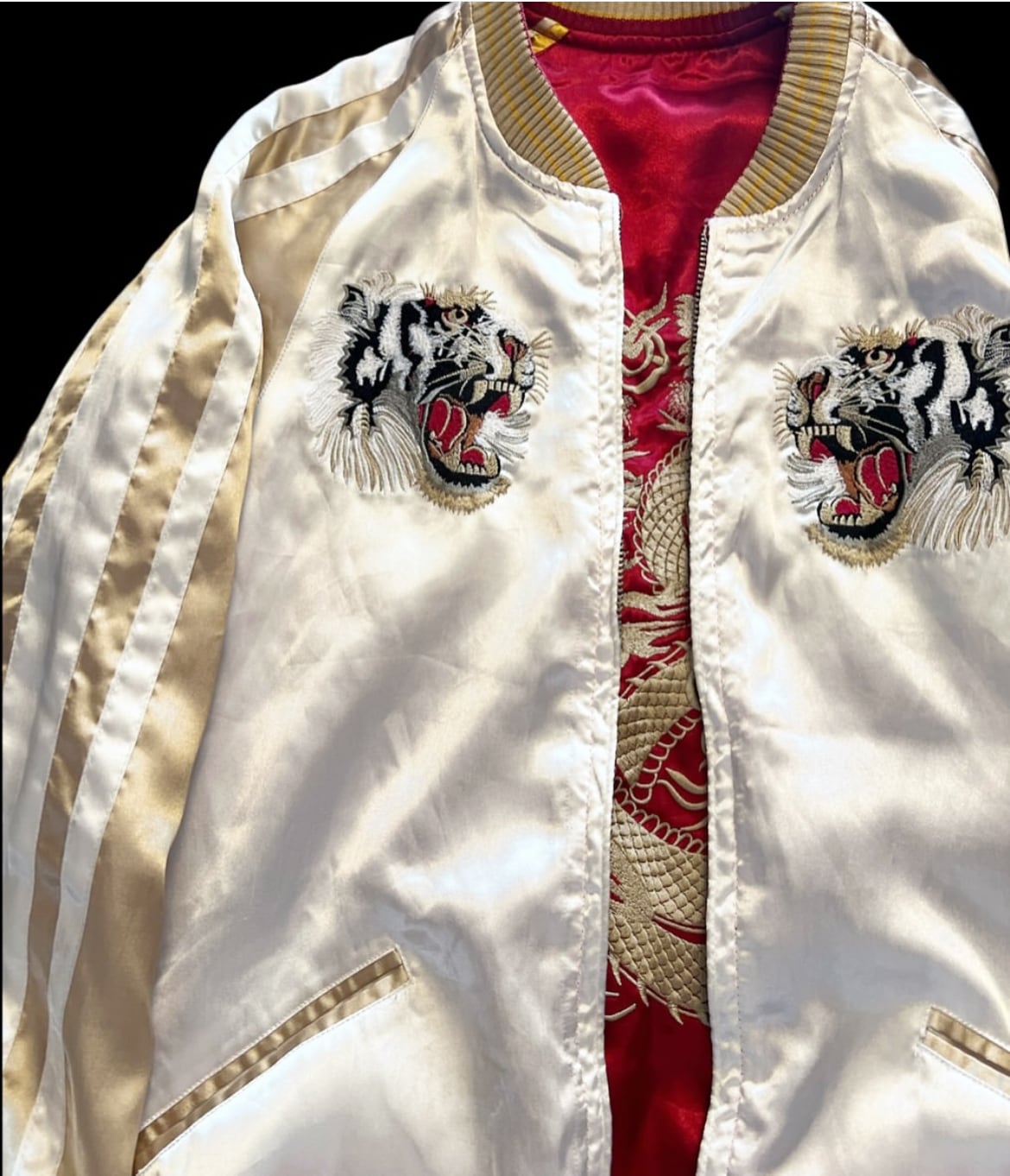 90's〜 reversible type sukajyan souvenir jacket【M】 | JUKEBOX