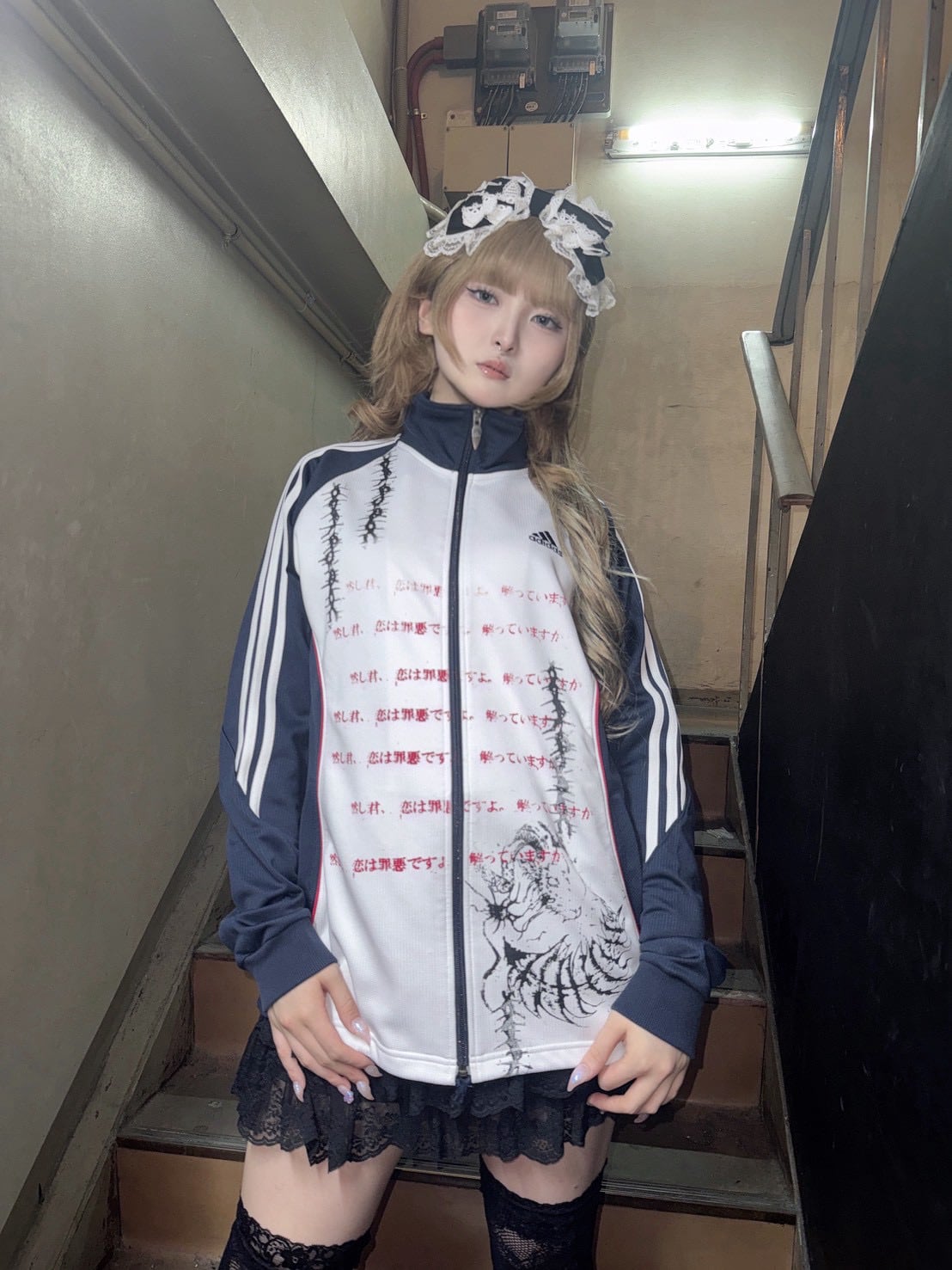 JIKO 自己 ジャージ L 一点物 雀蜂 サブカル プレミアム雀蜂