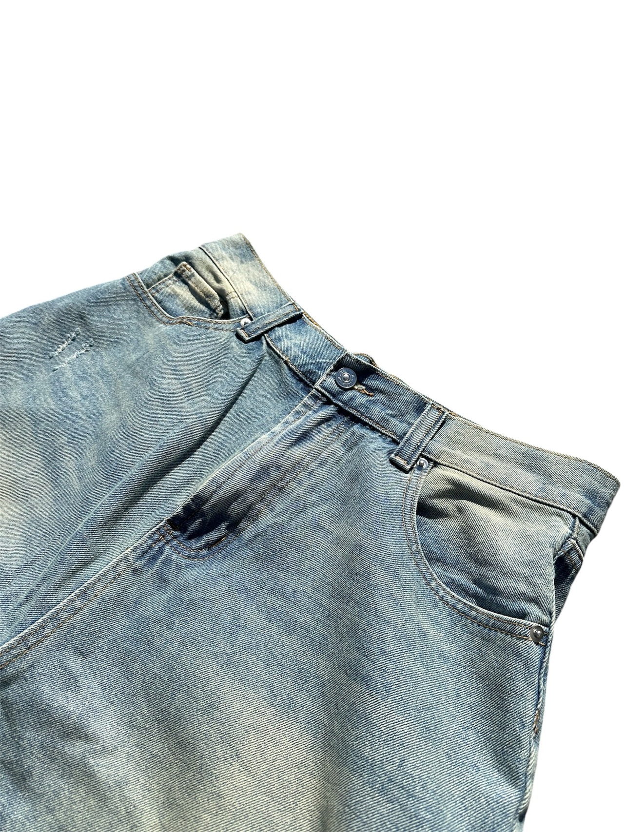 Washed Barrel Pants