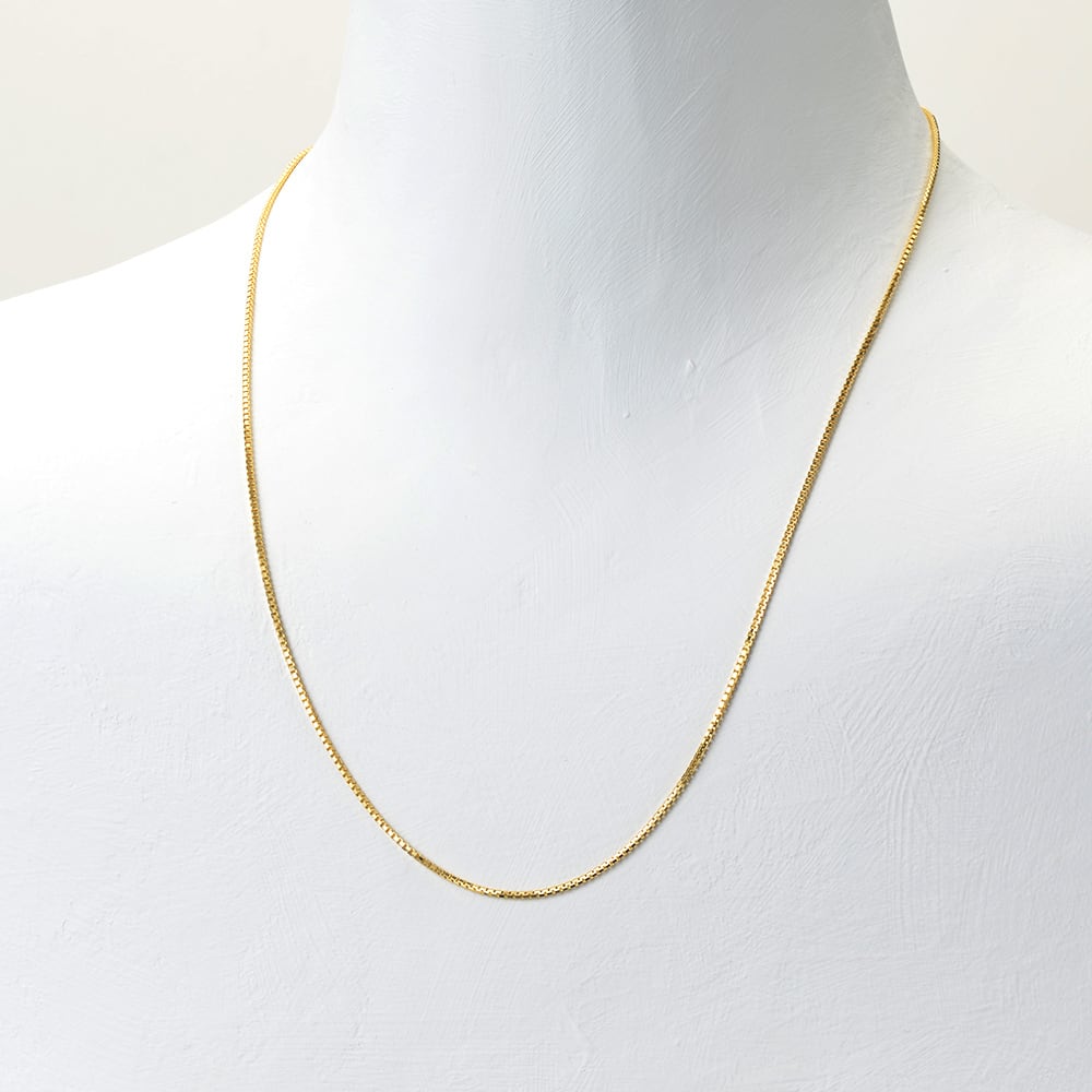 K18 ベネチアンチェーン 0.5mm | FAMESS JEWELRY