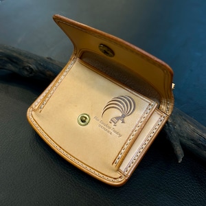 Bluesunshinetrading×6Tleatherworksコラボ【マネークリップ】Natural