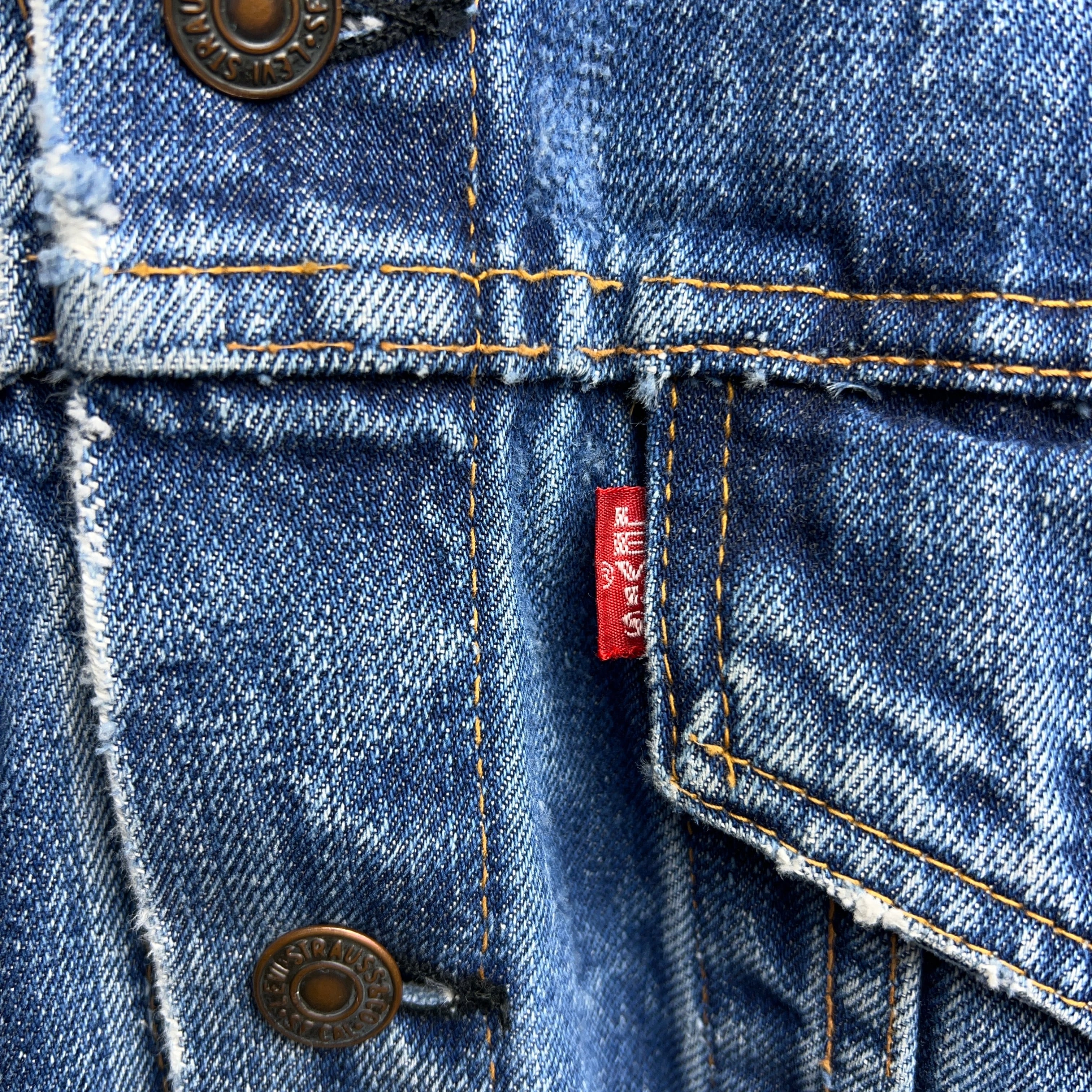 60's~70's LEVI'S 70505 BIG E Denim Jacket 60年代 70年代 リーバイス