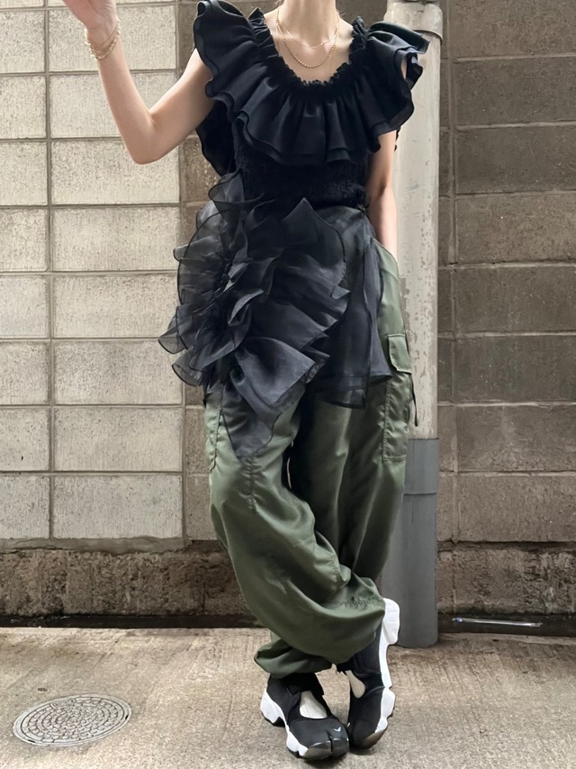 DRESSEDUNDRESSED Loose 切り Tailored Trousers