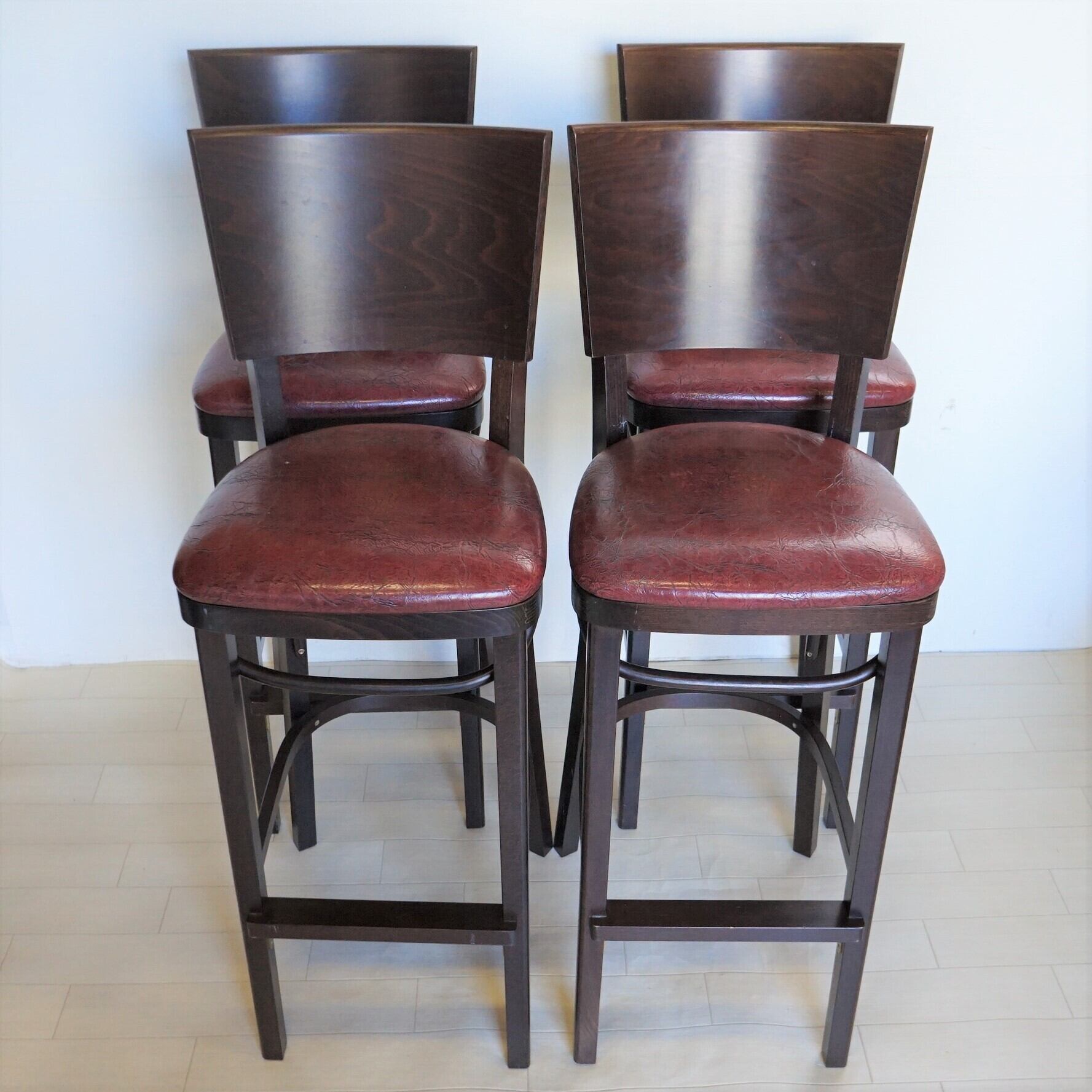 カウンターチェア 4脚セット