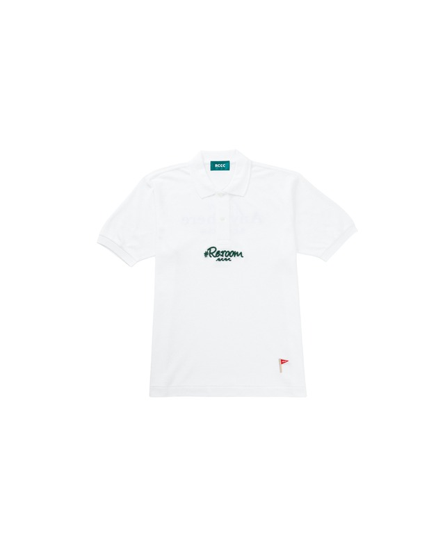 【RCGC】Good from Anywhere 3D LOGO POLO SHIRTS［RGC027］