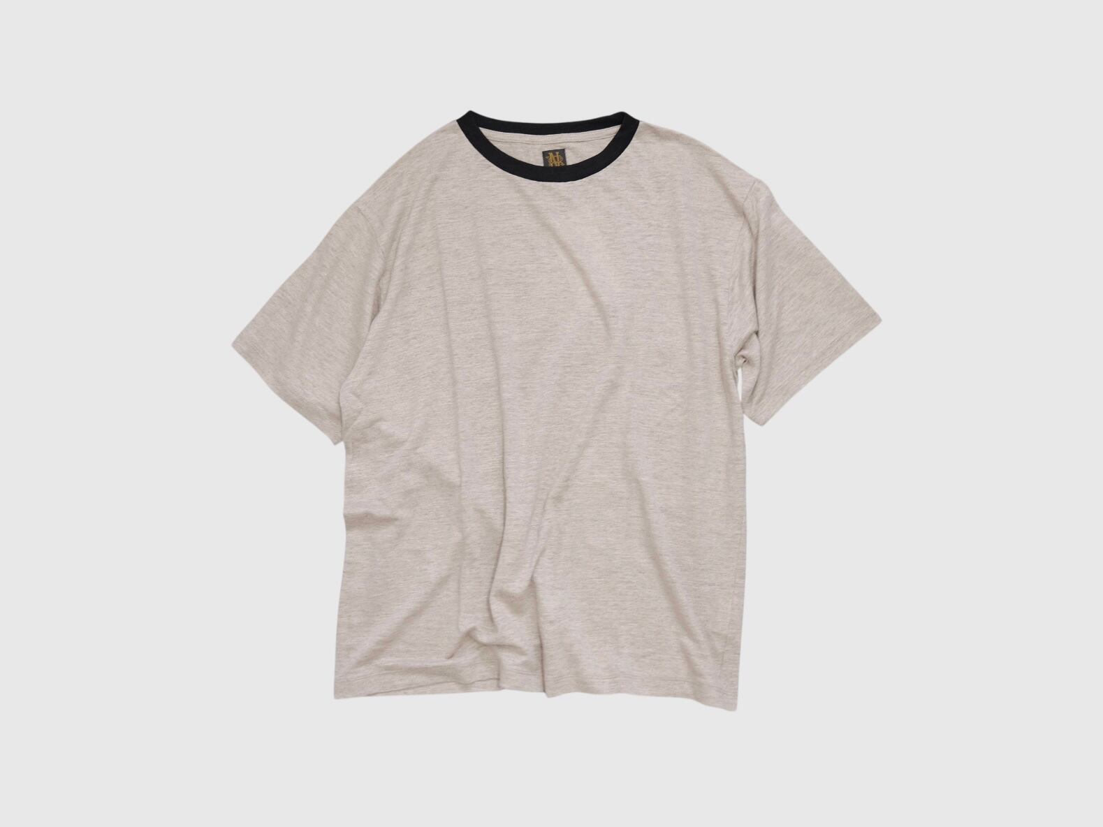 Men's BATONER” MOHAIR NORDIC CREW NECK BLACK” | Lapel online store