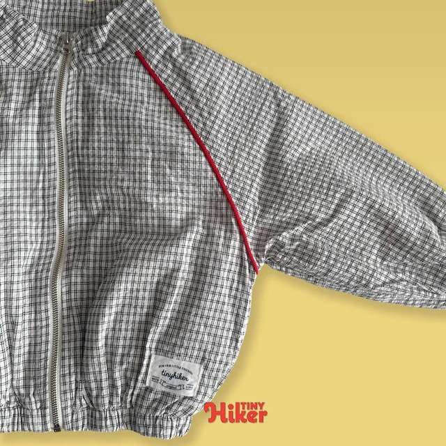 《送料無料》予約:チェックサイドラインジャンパー【TinyHiker】