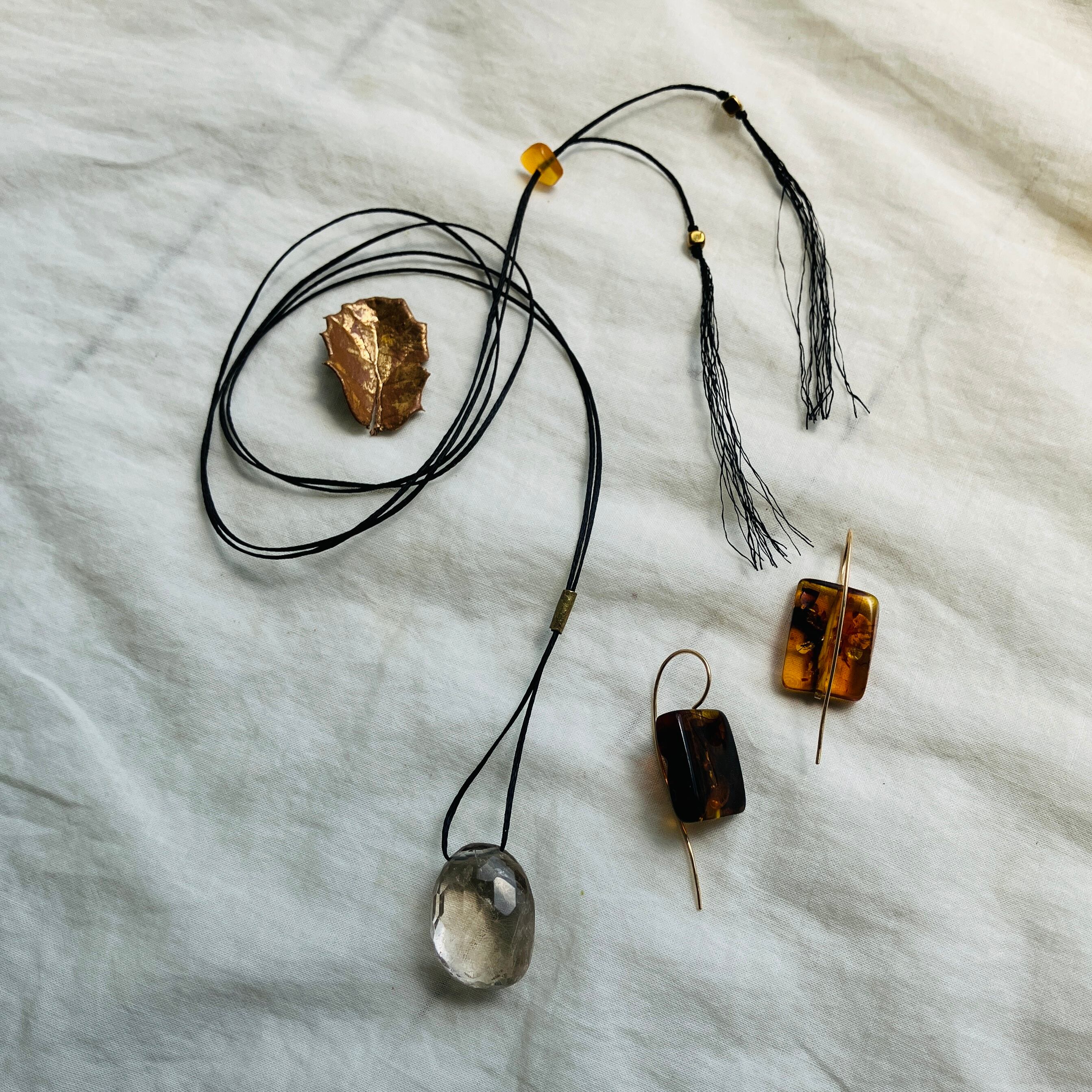 Caramelized キャラメリゼ K14gf ロングフックピアス | simon