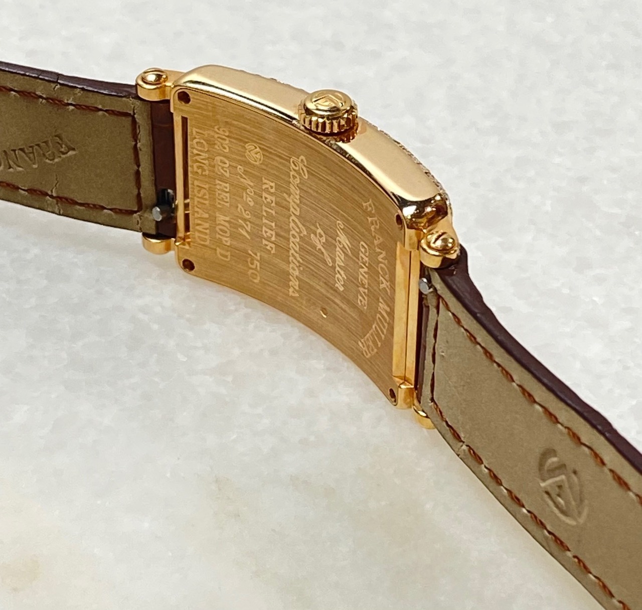 FRANCKMULLER フランク・ミュラー レディース 腕時計 ロングアイランド 902QZRELDMOPBRW5N