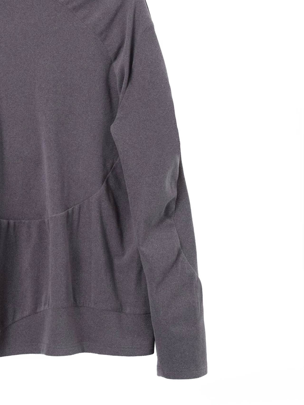 54A0 Spiral Gathered Long Sleeve T-Shirt