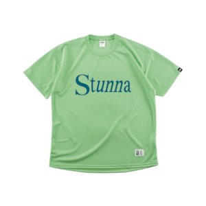 Slant  logo T-shirts ライトグリーン ロゴ色選択可