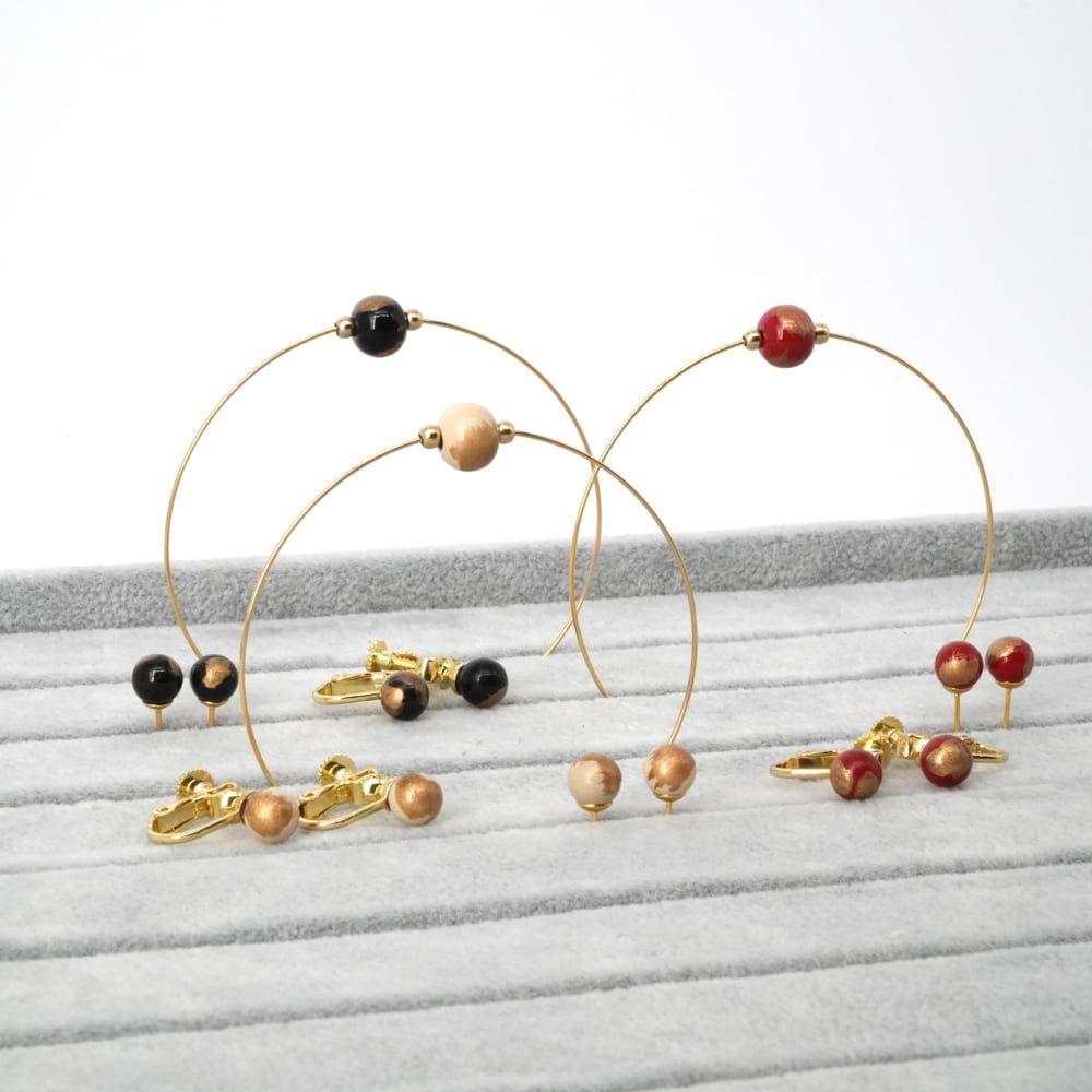 輪島でうまれた うるしのブレスレット ◇gold+シリーズ◇ | 身につける