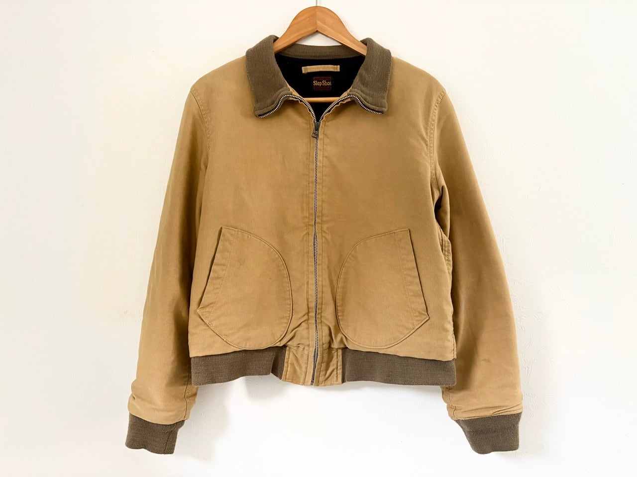 90~2000s SLAP SHOT Cotton tankers jacket MADE IN JAPAN