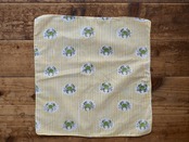 156ri049 Block Print Handkerchief b94