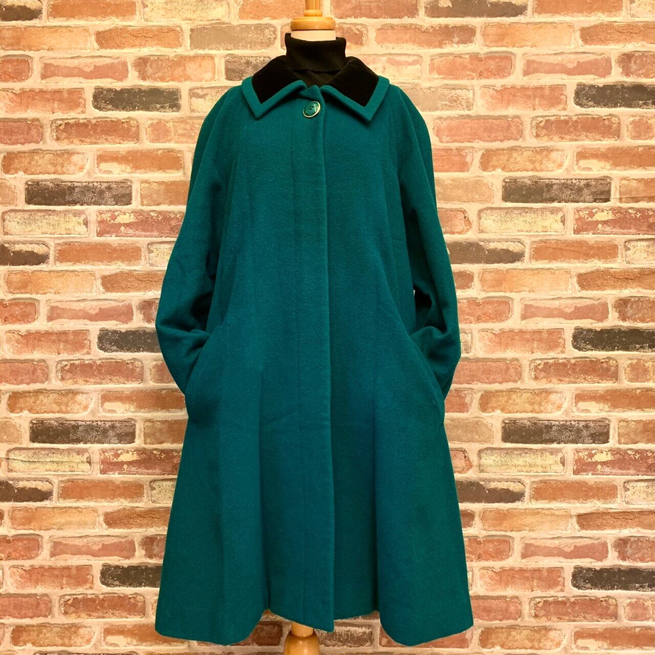 Green Wide Coat
