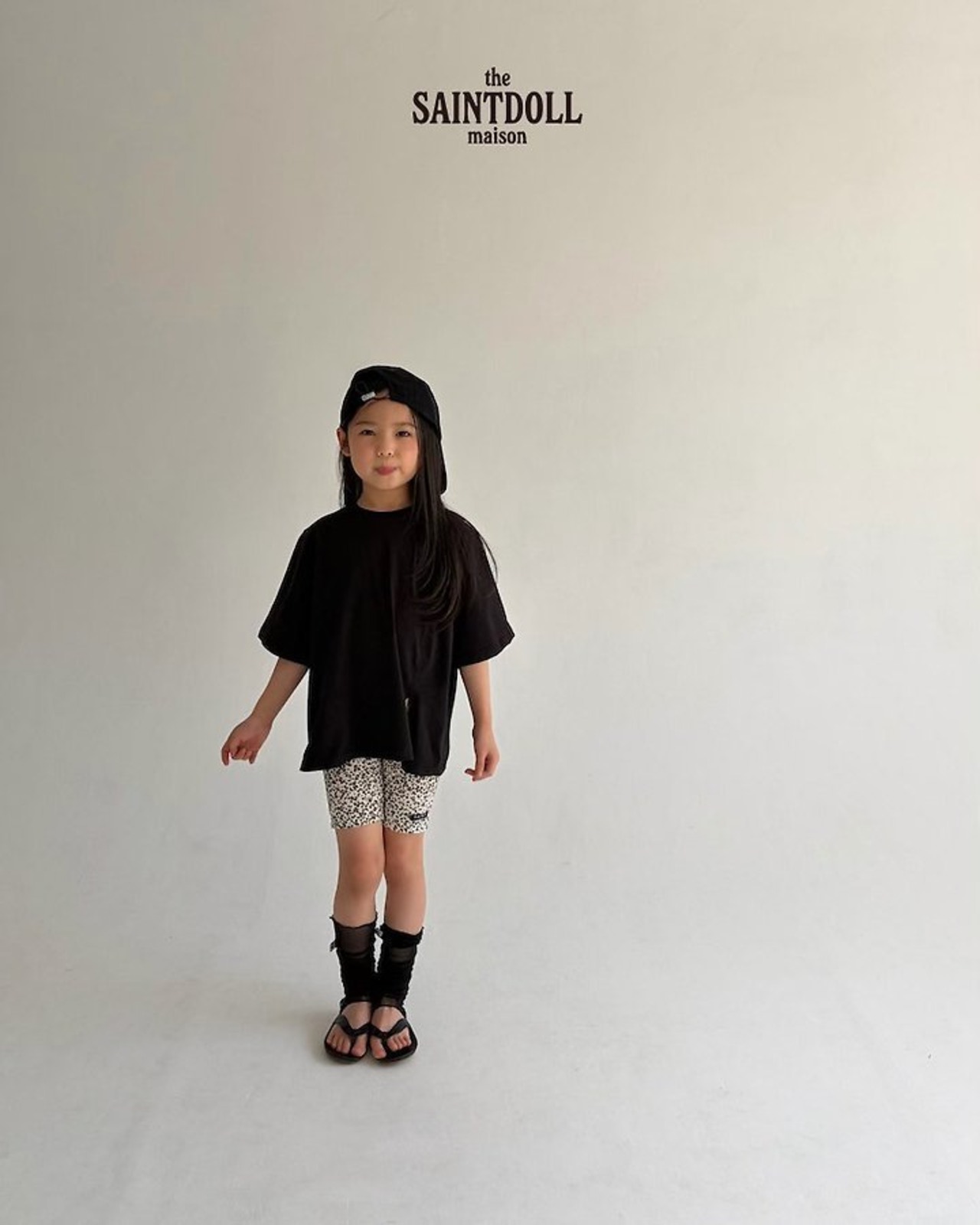 [SAINTDOLL] Point Leggings (JS/JM/JL) / [세인트돌] 포인트레깅스 (JS/JM/JL)